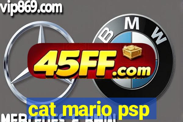 cat mario psp